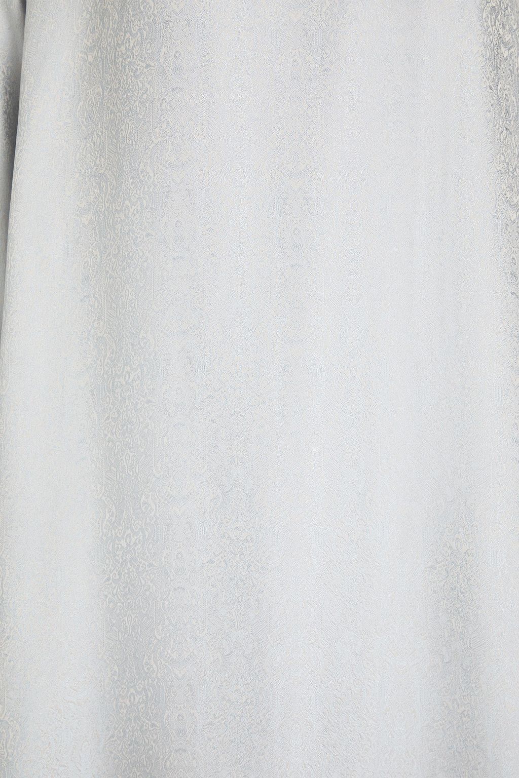 ESKANDAR Satin-jacquard midi dress