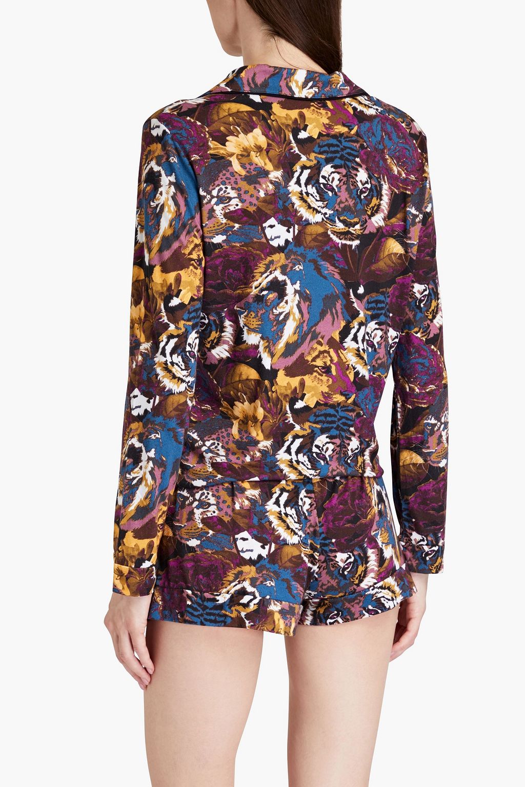 COSABELLA Bella floral-print Pima cotton and modal-blend jersey pajama set
