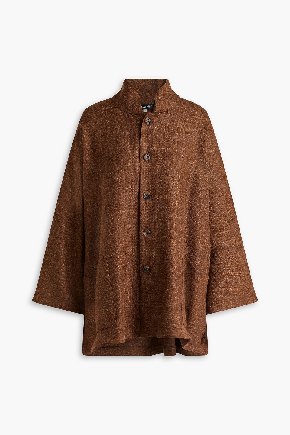 Eskandar Alpaca-blend tweed jacket