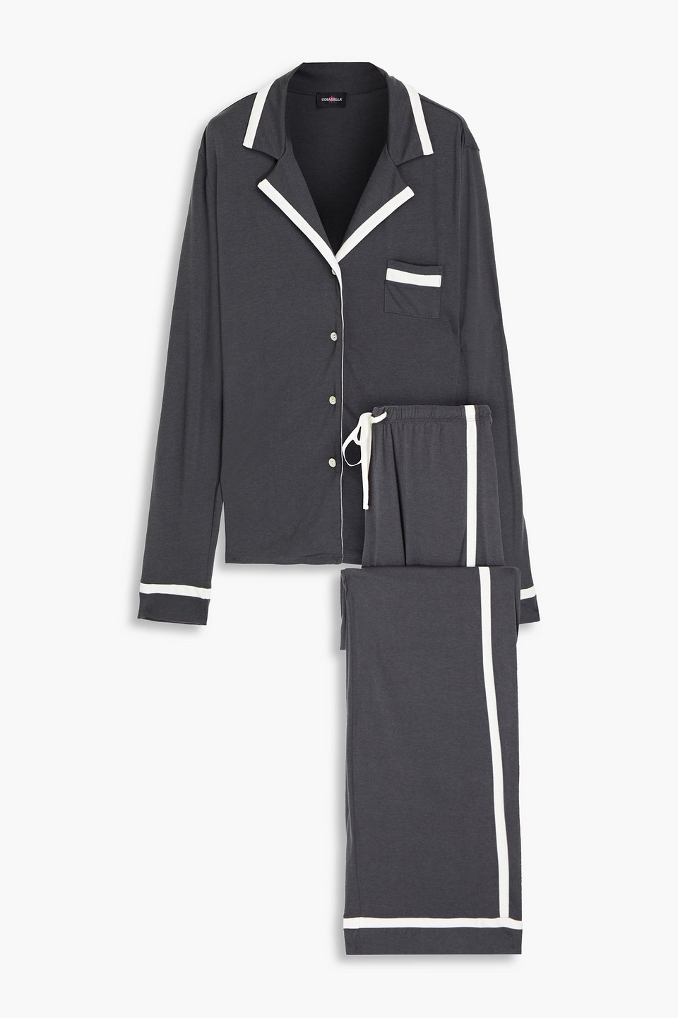 Cosabella Amore Pima cotton and modal-blend jersey pajama set