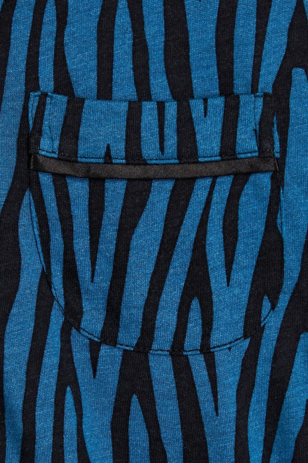 COSABELLA Bella zebra-print Pima cotton and modal-blend jersey pajama set