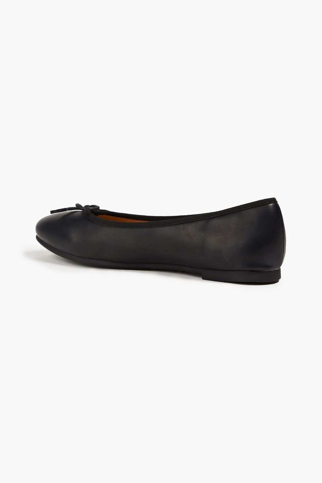 FRENCH SOLE Amelie bowembellished leather ballet flats THE