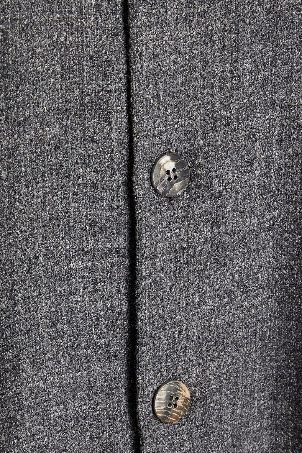 ESKANDAR Alpaca-blend tweed jacket