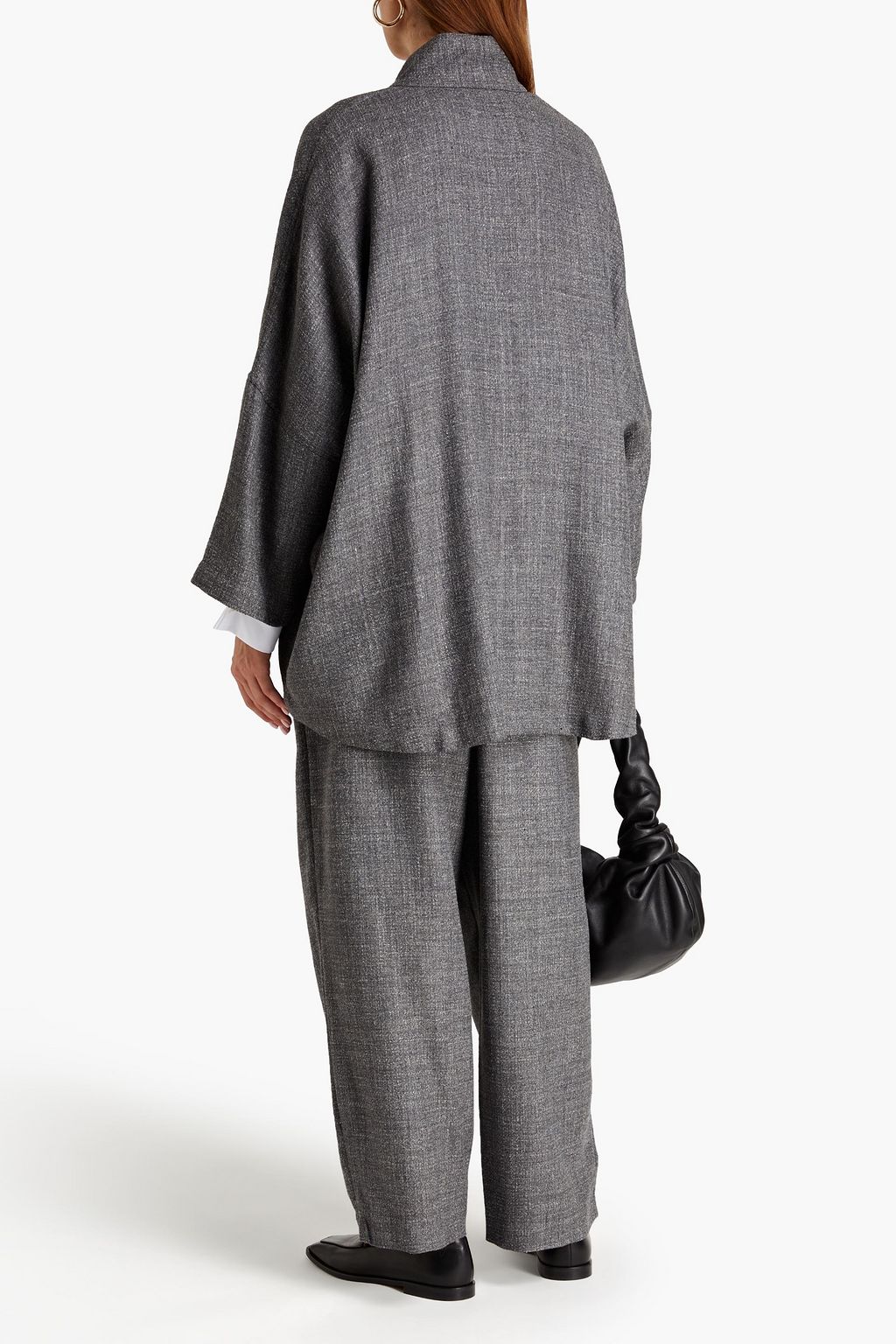 ESKANDAR Alpaca-blend tweed jacket