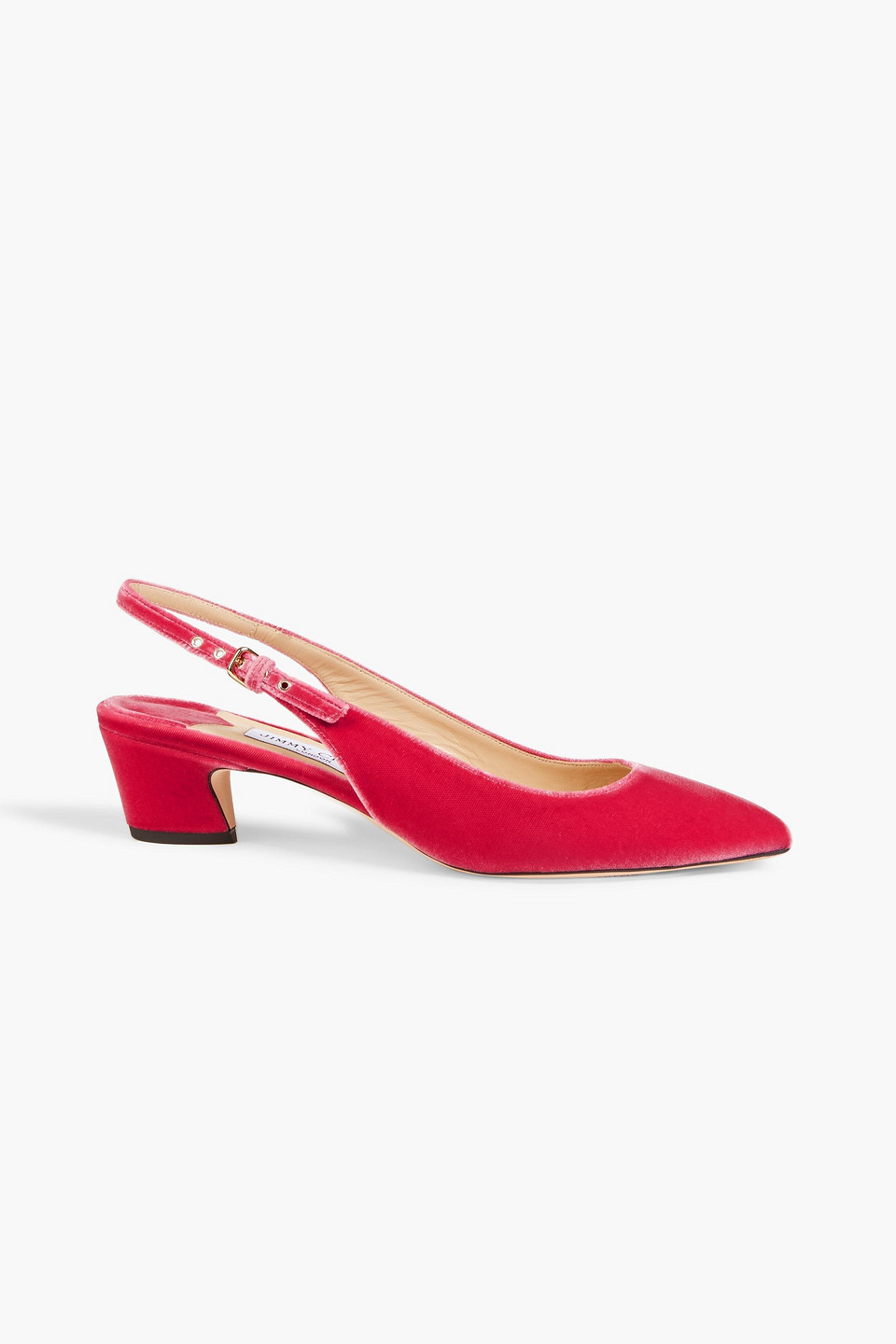 Gemma 40 velvet slingback pumps