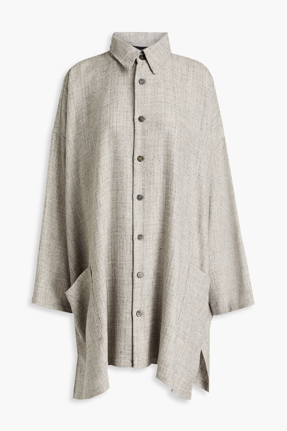 Eskandar Alpaca-blend tweed jacket