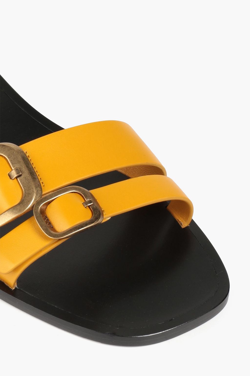 TOD'S صندل من الجلد مزود بإبزيم