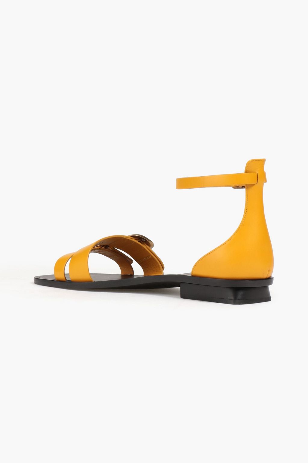 TOD'S صندل من الجلد مزود بإبزيم