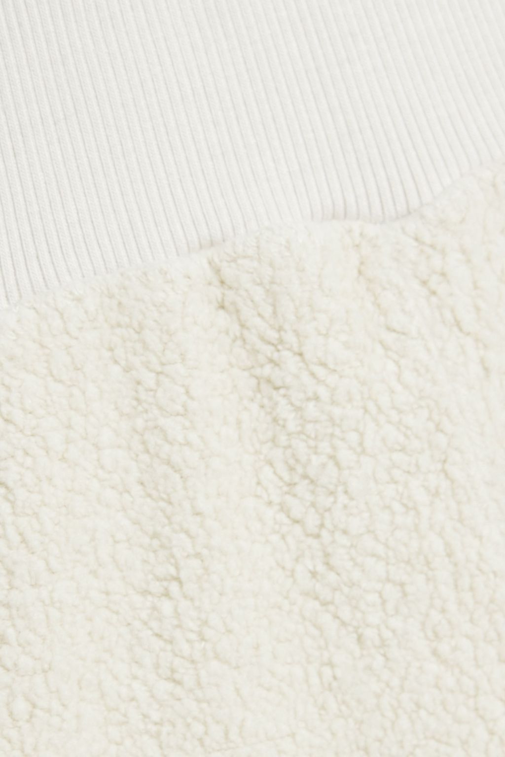 STATESIDE Supima cotton and modal-blend fleece shorts