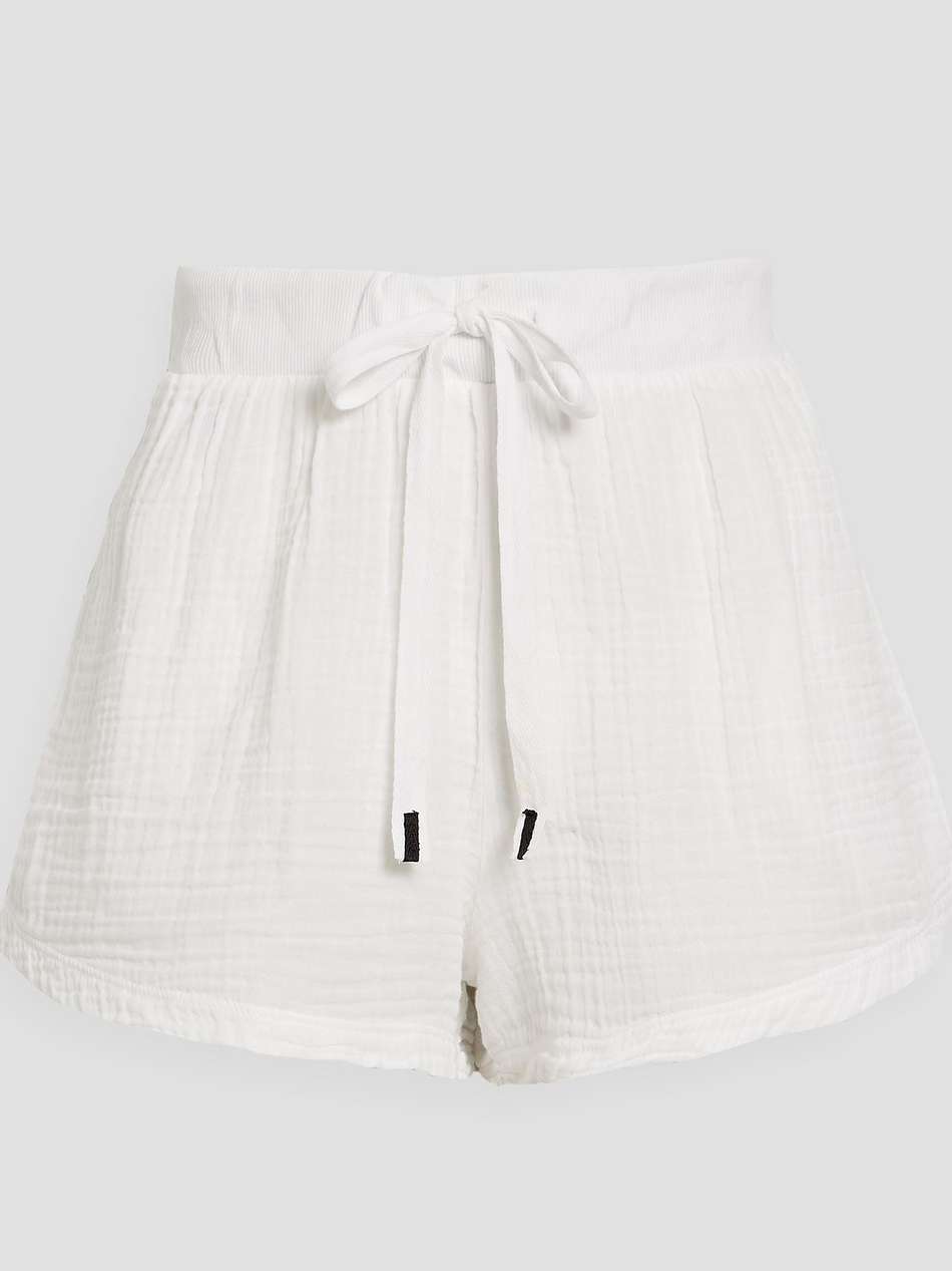 cotton-gauze shorts