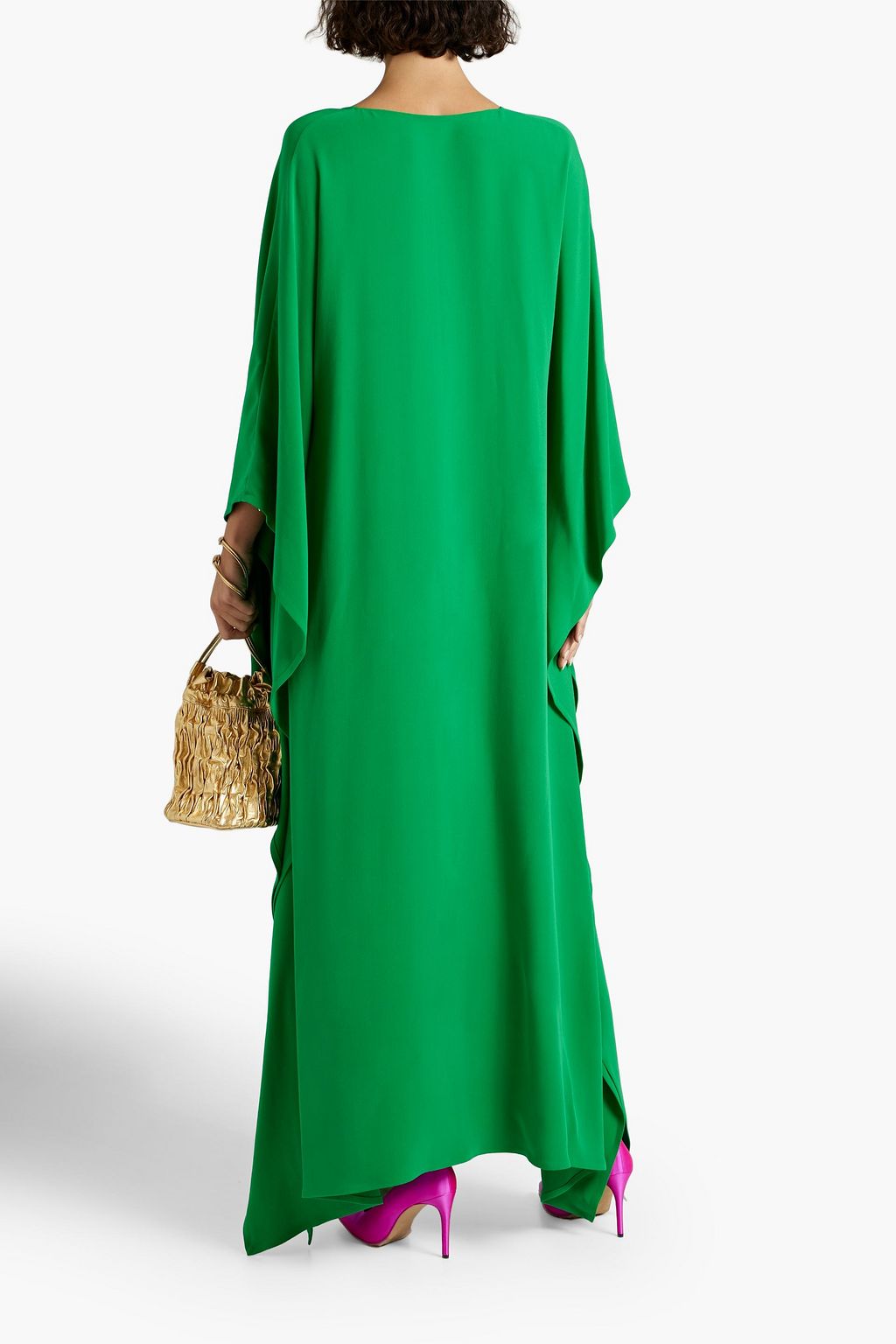VALENTINO GARAVANI Silk-crepe kaftan