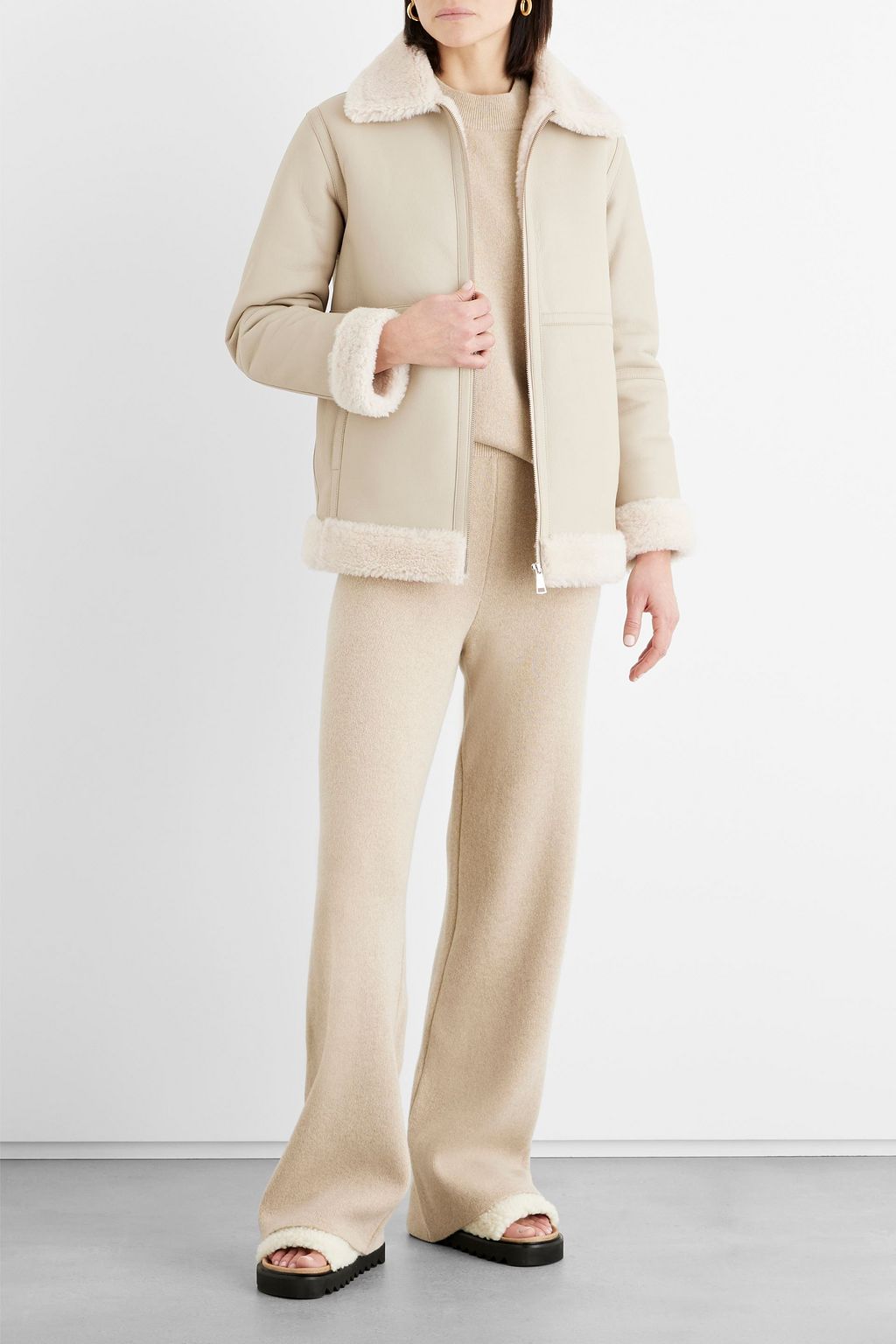 IRIS & INK Addison shearling jacket
