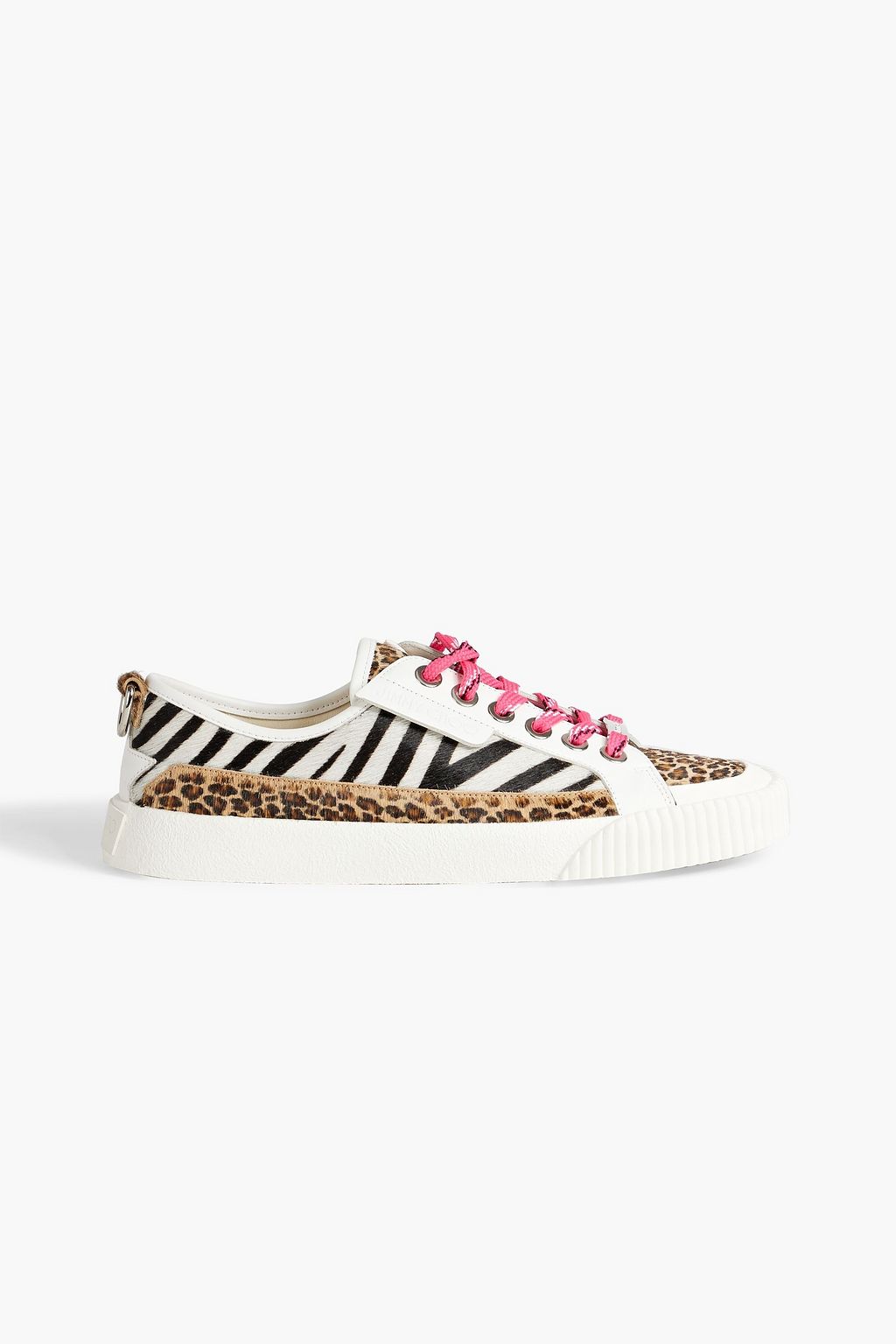 JIMMY CHOO printed calf hair sneakers | Sale up to 70% off | THE OUTNET