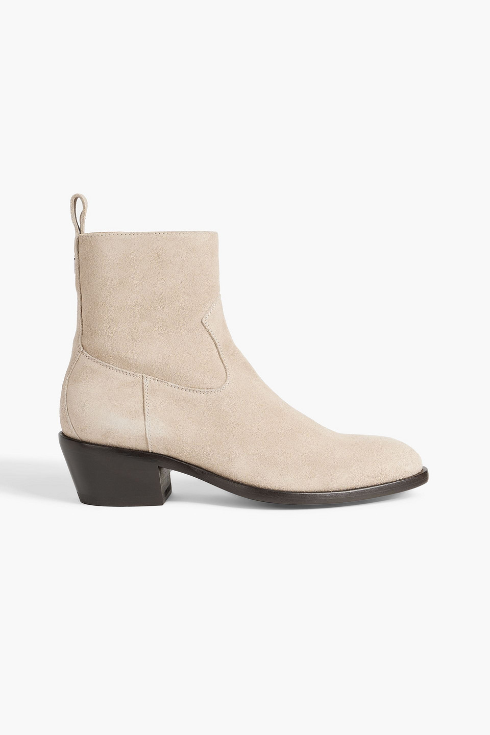 Shop Jimmy Choo K-jesse Suede Ankle Boots In Beige