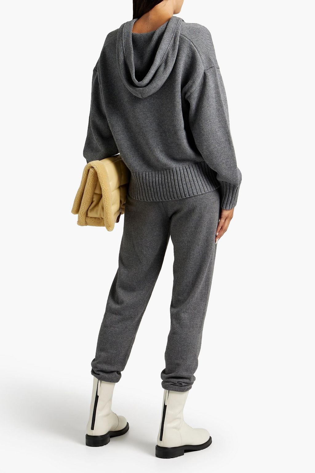 ALEX MILL Aiden wool and cotton-blend hoodie