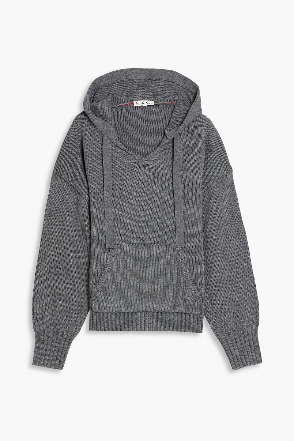 Alex Mill Aiden mélange wool and cotton-blend hoodie
