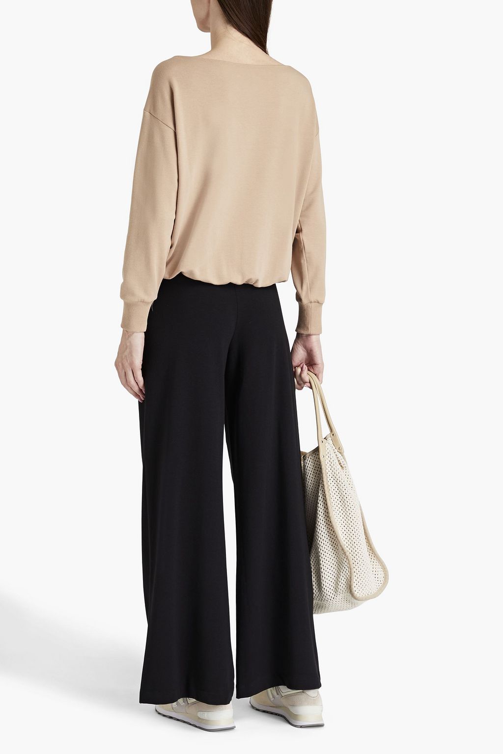 L'AGENCE Campbell French terry track pants