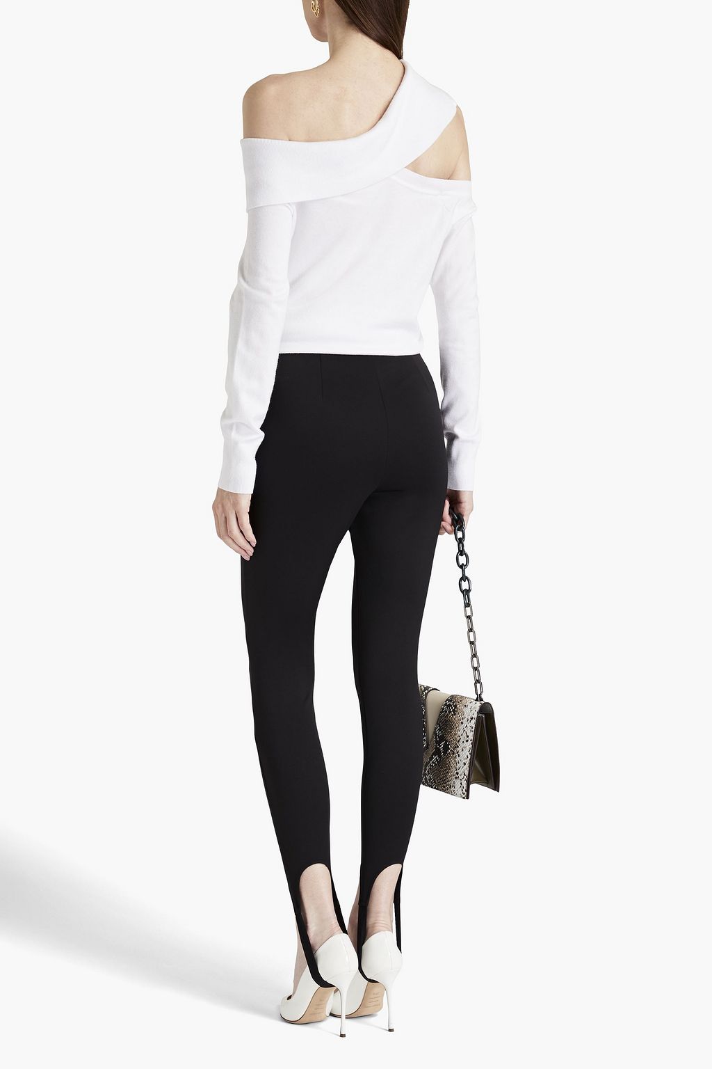L'AGENCE ニット トップス カットアウト