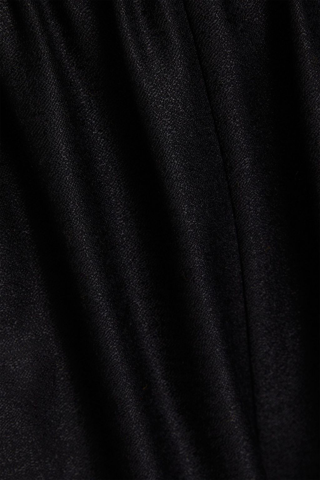 ESKANDAR Wool and silk-blend crepe tapered pants