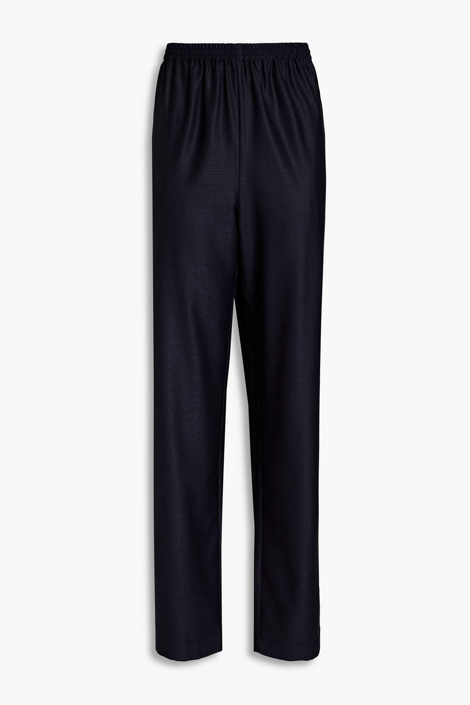 Eskandar Wool and silk-blend tapered pants
