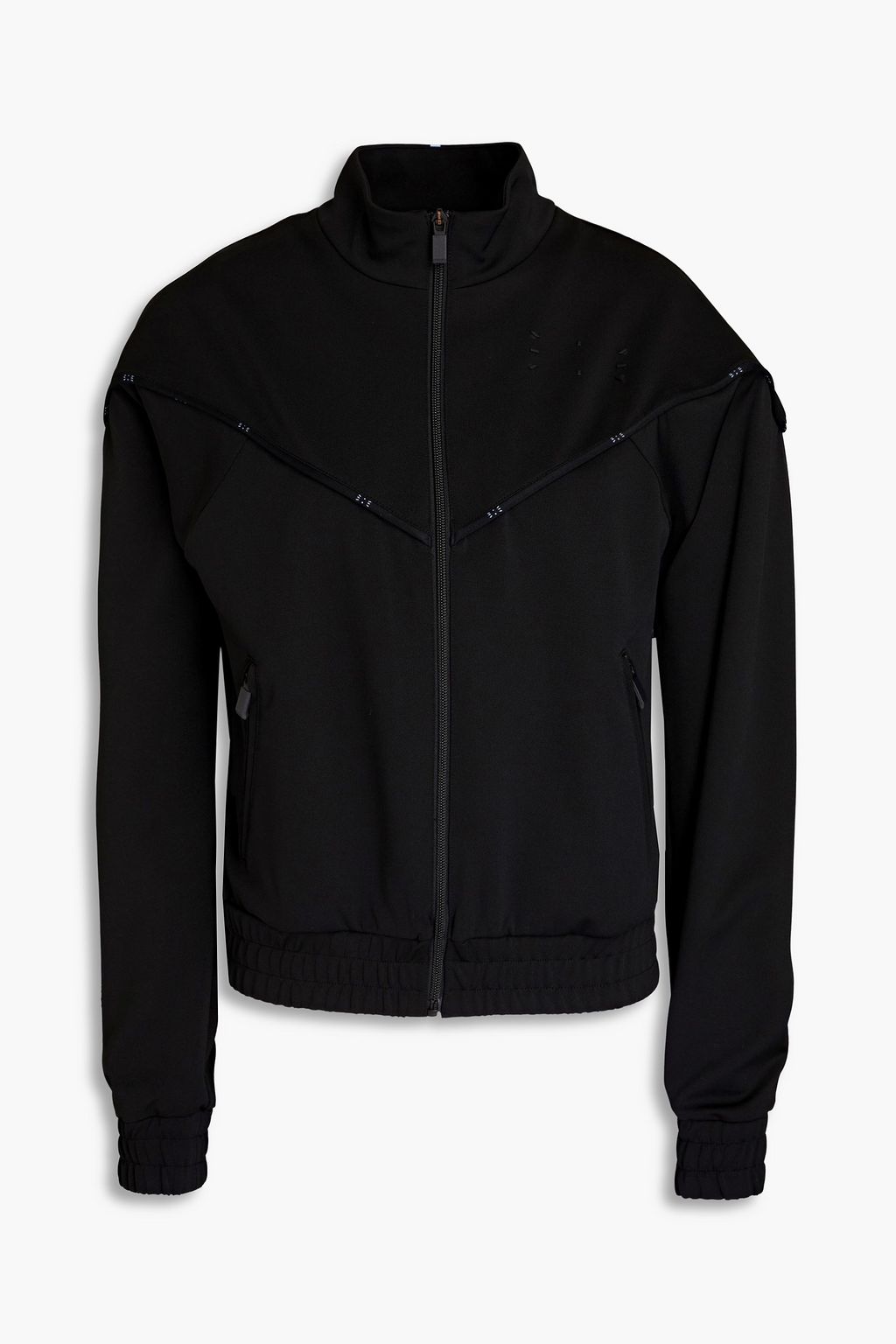 Stretch-jersey track jacket