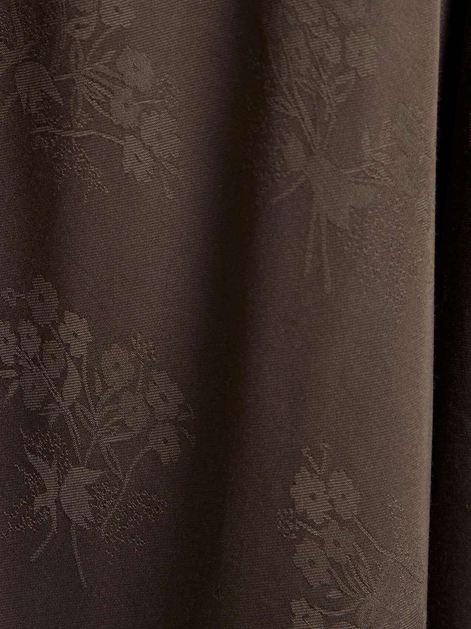 gita floral-jacquard dress