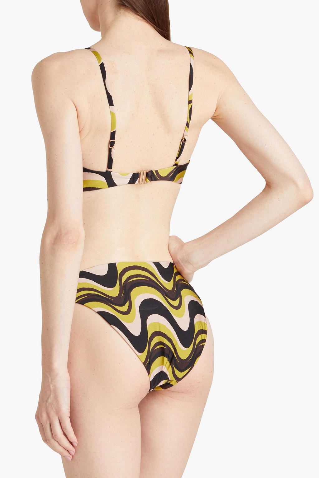 JETS AUSTRALIA BY JESSIKA ALLEN Printed triangle bikini top