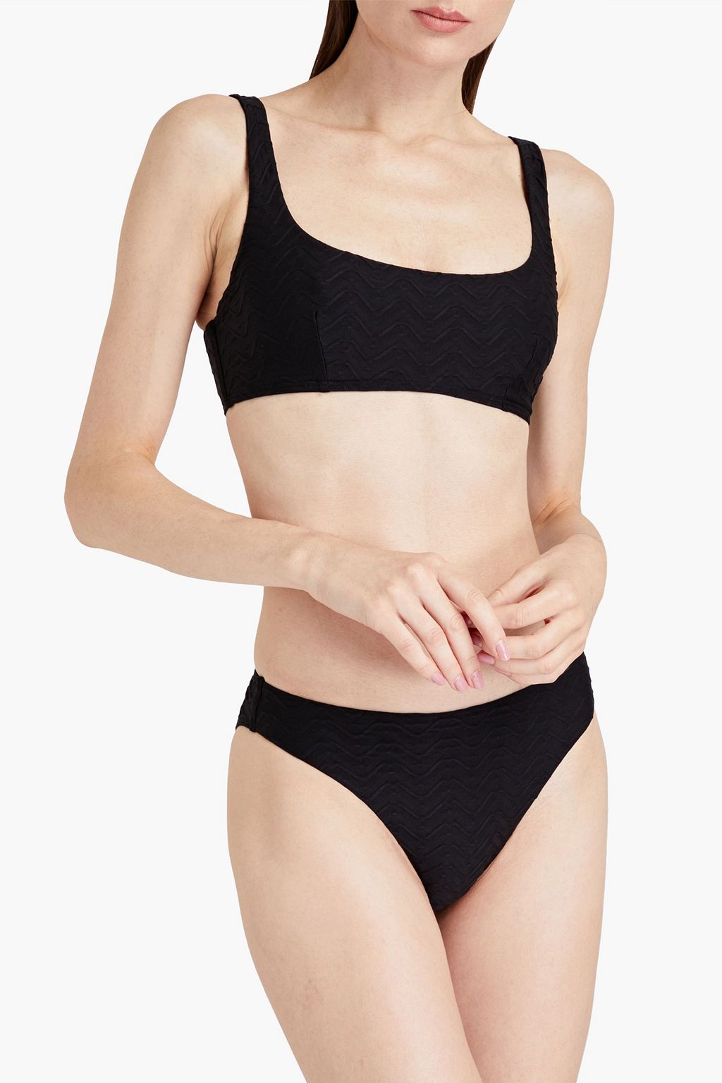 JETS AUSTRALIA BY JESSIKA ALLEN Rio stretchjacquard underwired bikini