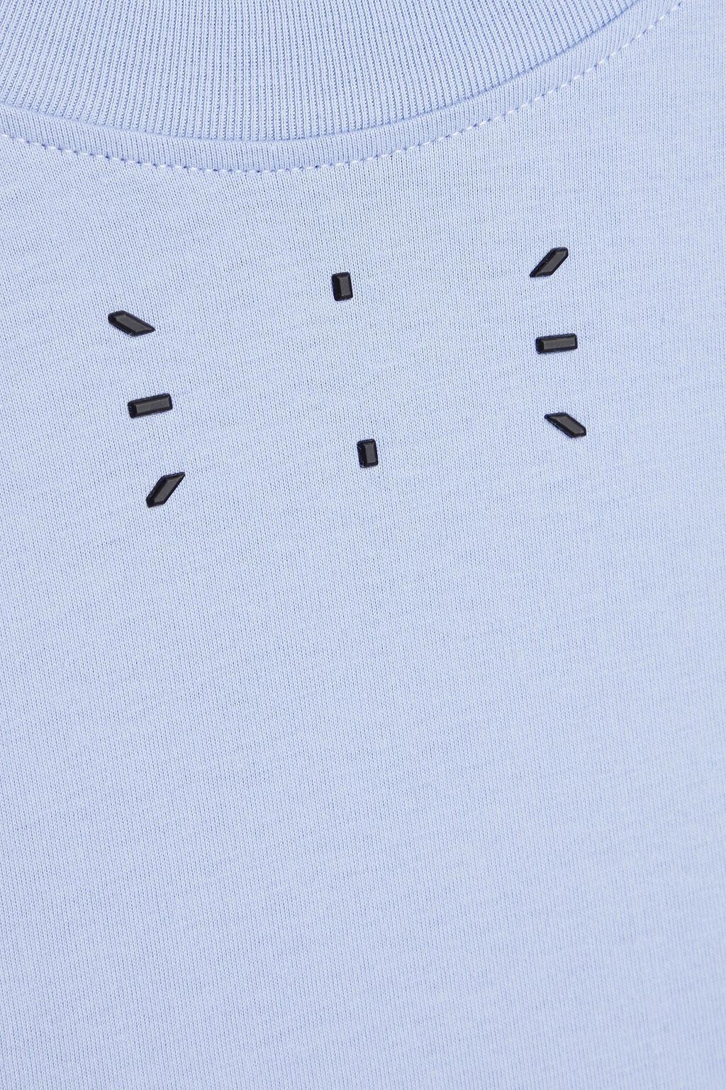 MCQ ALEXANDER MCQUEEN Logo-appliquéd cotton-jersey T-shirt