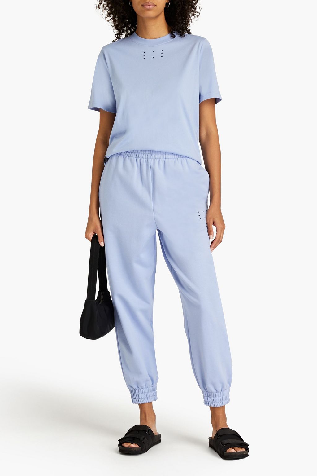MCQ ALEXANDER MCQUEEN Logo-appliquéd cotton-jersey T-shirt