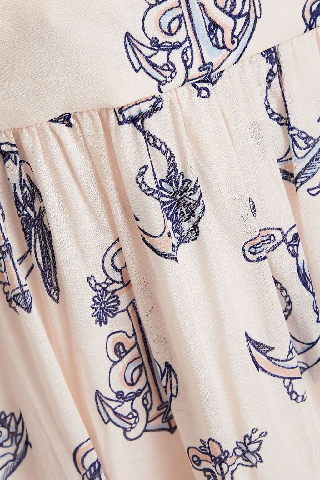ZIMMERMANN Moonshine strapless printed cotton-gauze maxi dress