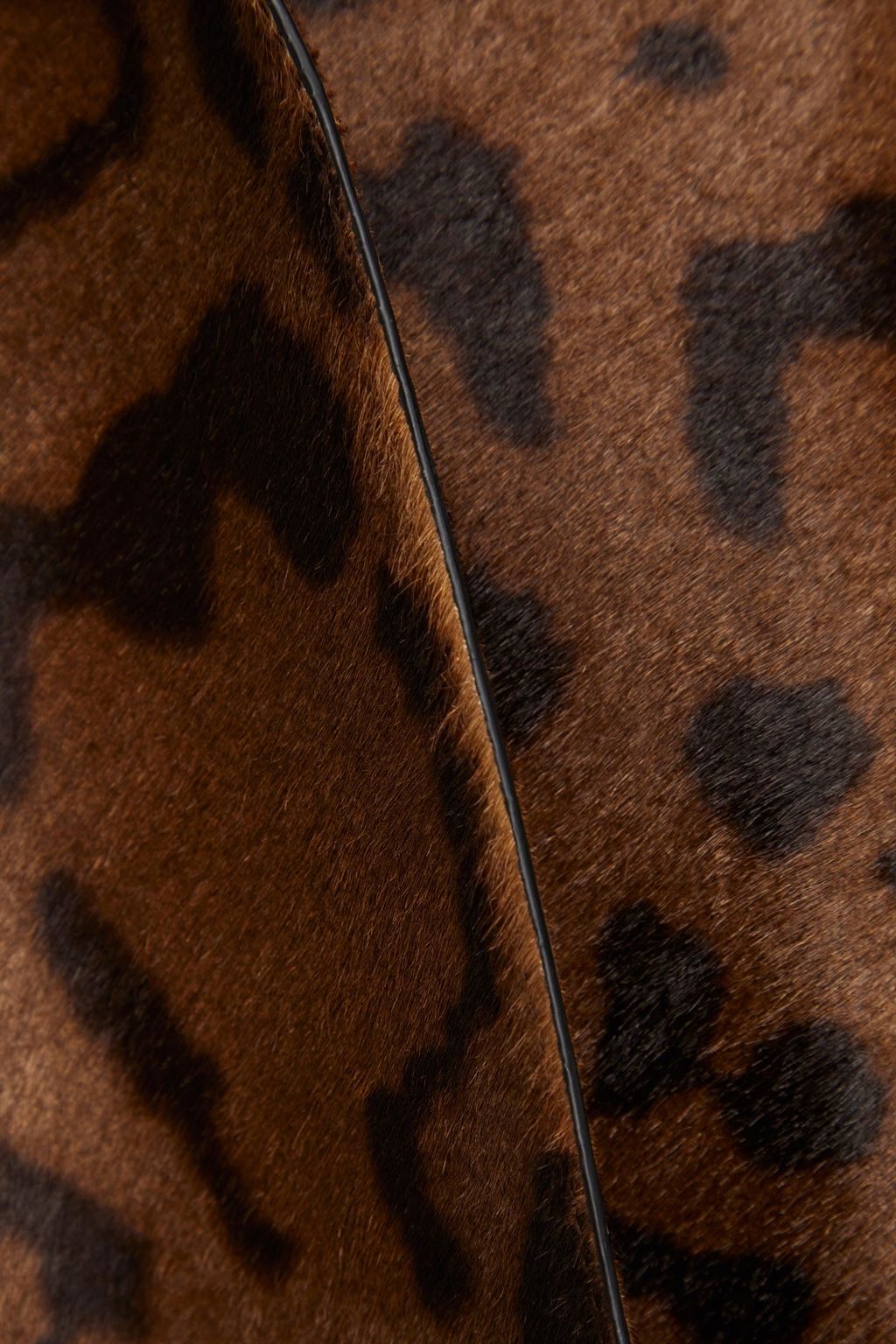 FERRAGAMO Leopard-print calf hair blazer