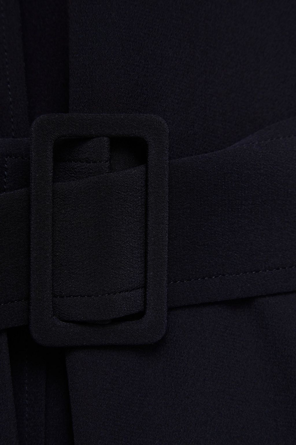 FERRAGAMO Silk crepe de chine trench coat