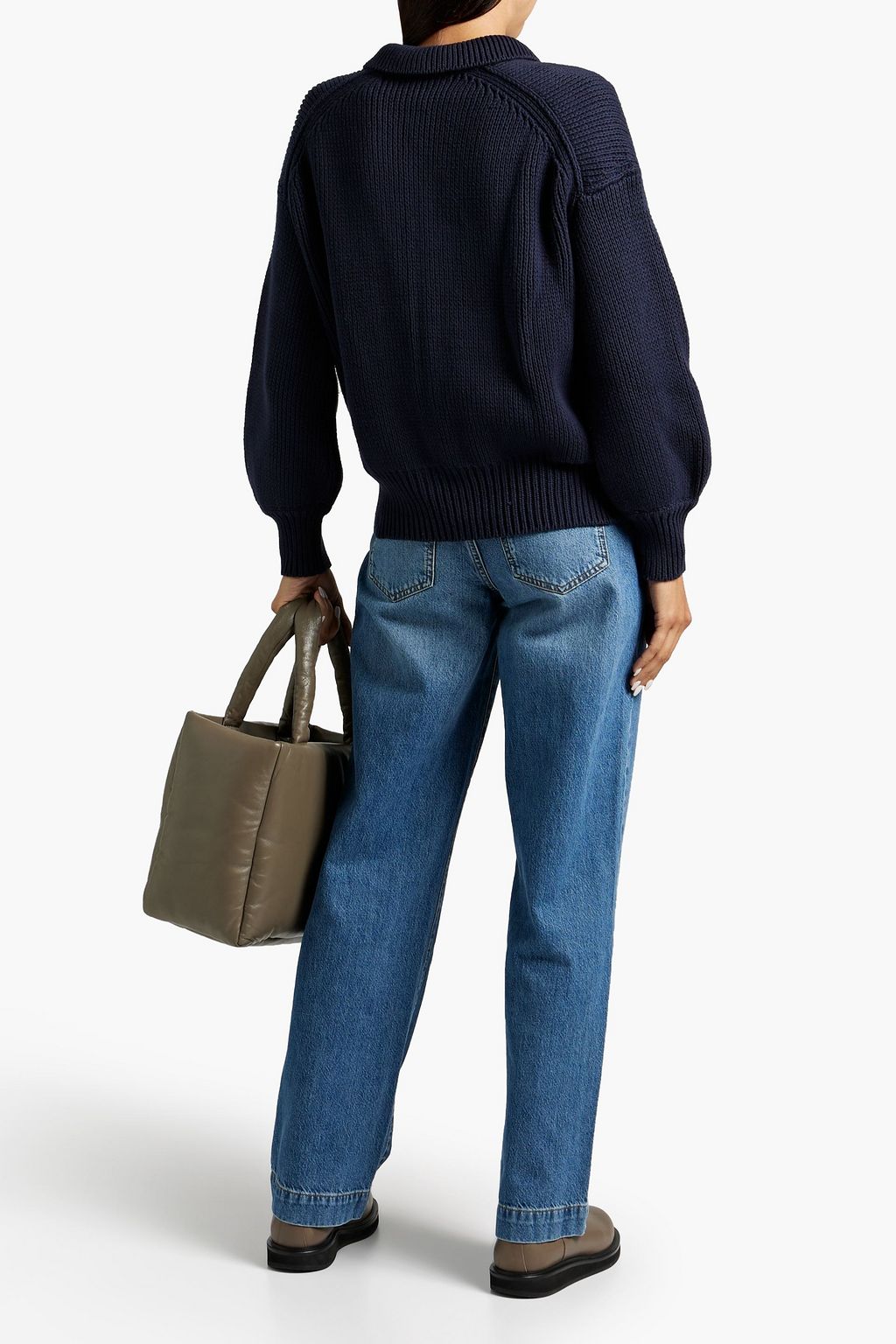 ALEX MILL Wallace ribbed cotton bomber jacket Sale up to 70 off