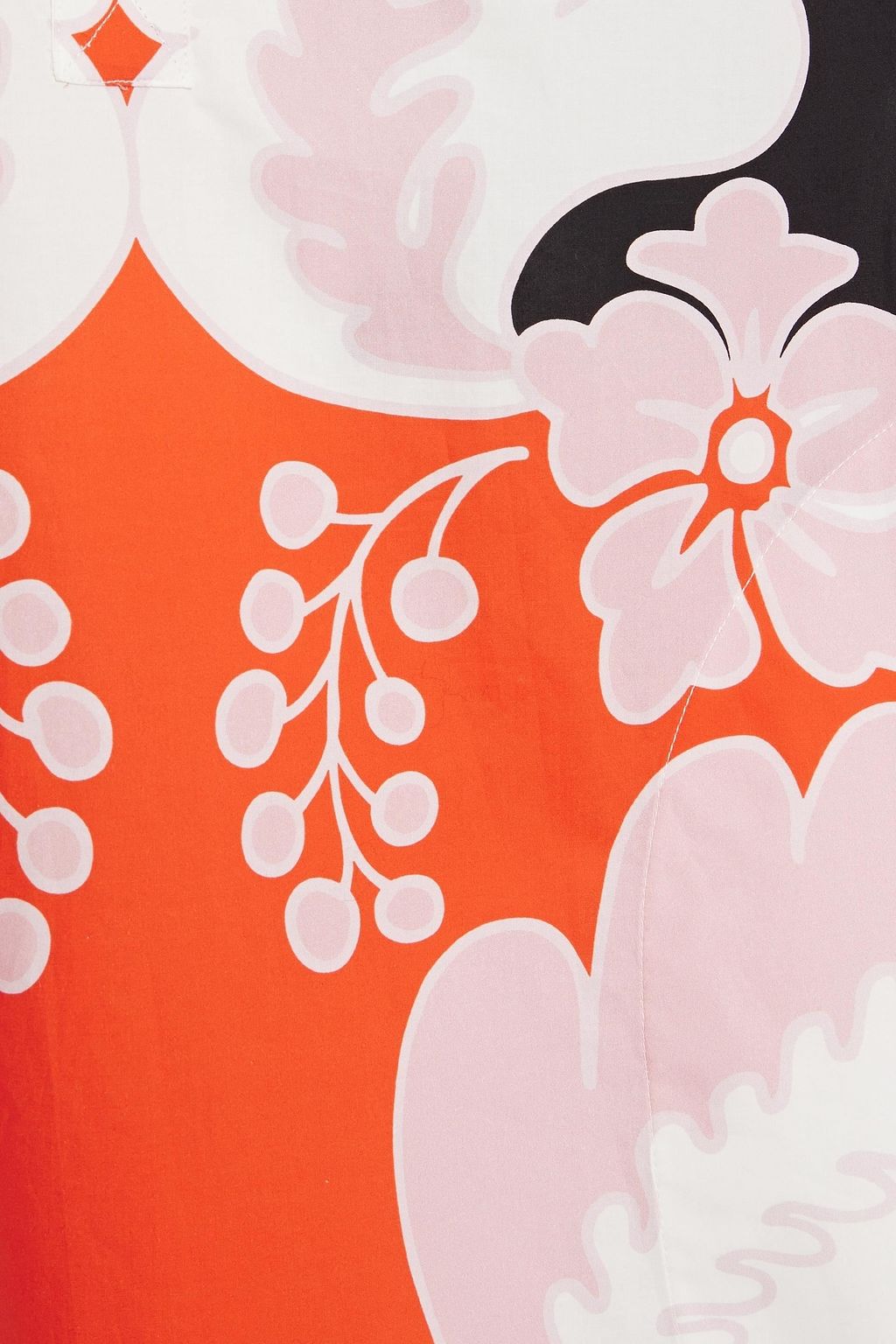 VALENTINO GARAVANI Printed cotton-poplin shirt dress