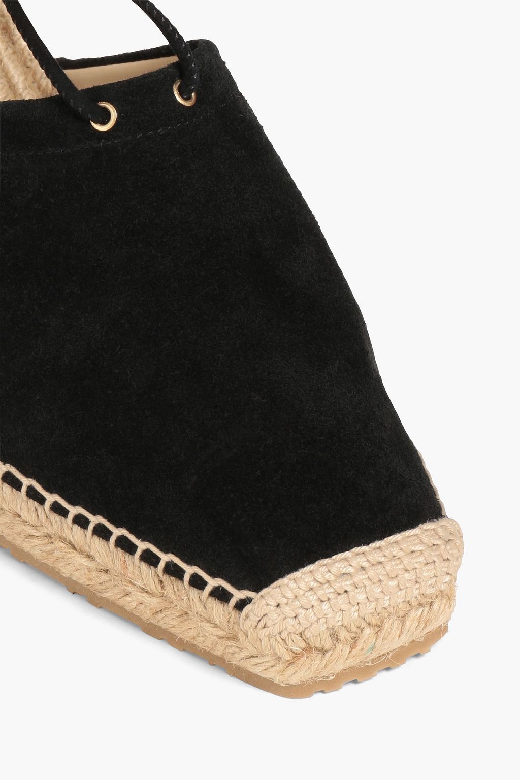 JIMMY CHOO Dulcet 90 suede wedge espadrilles