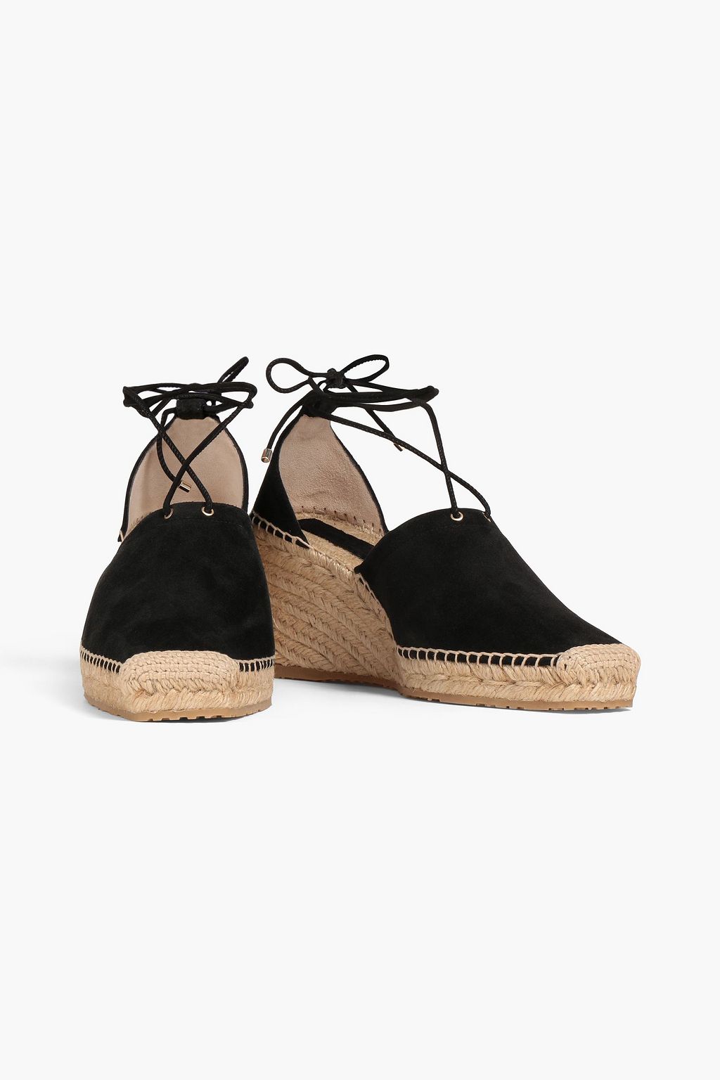 JIMMY CHOO Dulcet 90 suede wedge espadrilles