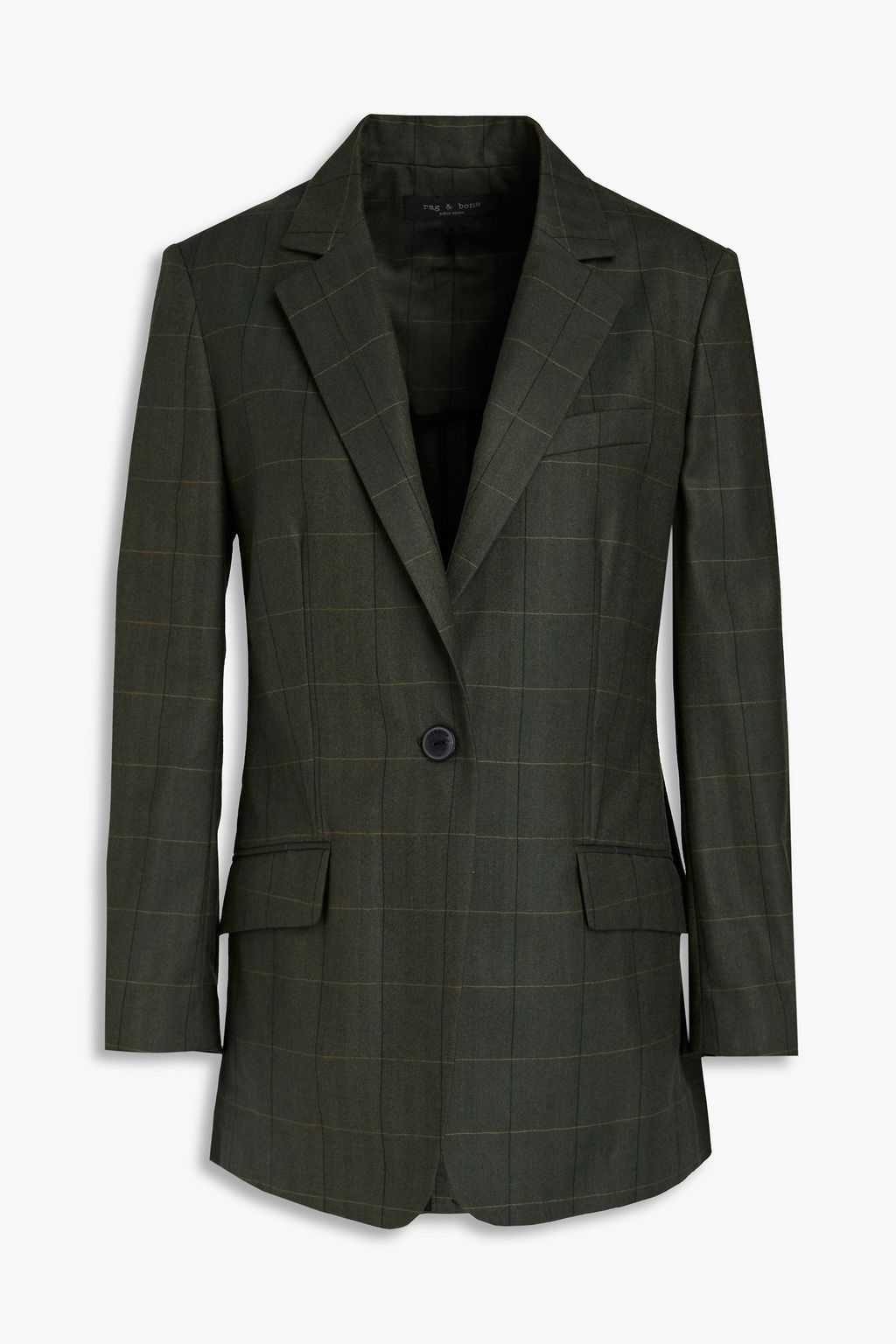 RAG & BONE Checked wool blazer | THE OUTNET