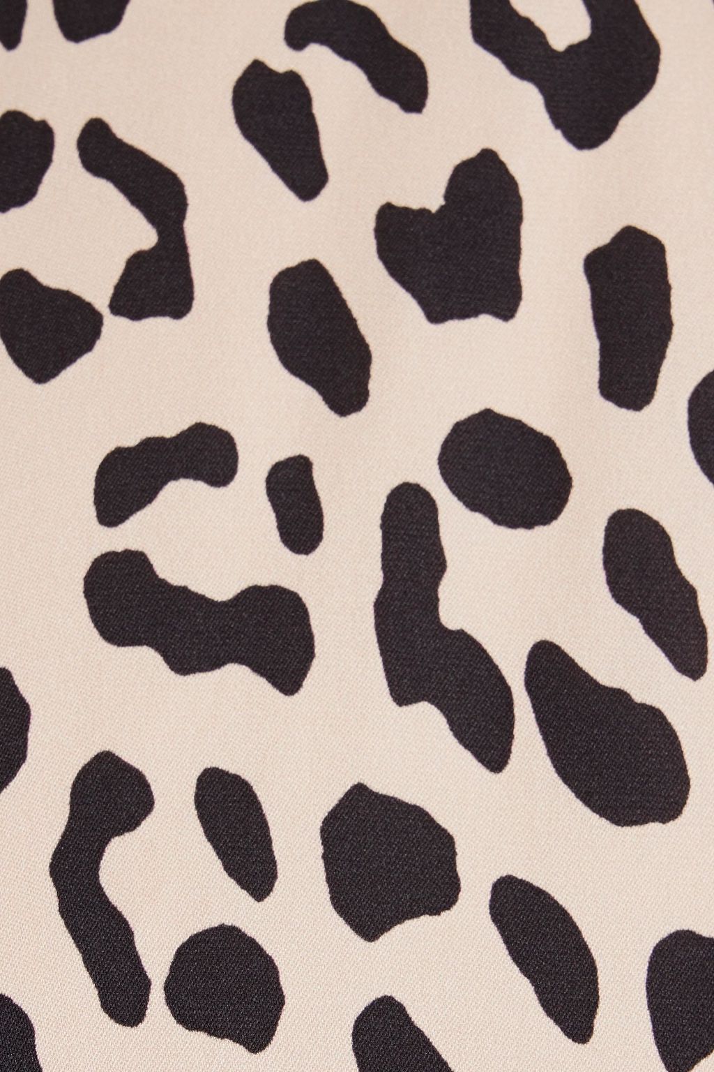 ALICE + OLIVIA Frenchie leopard-print crepe de chine halterneck top