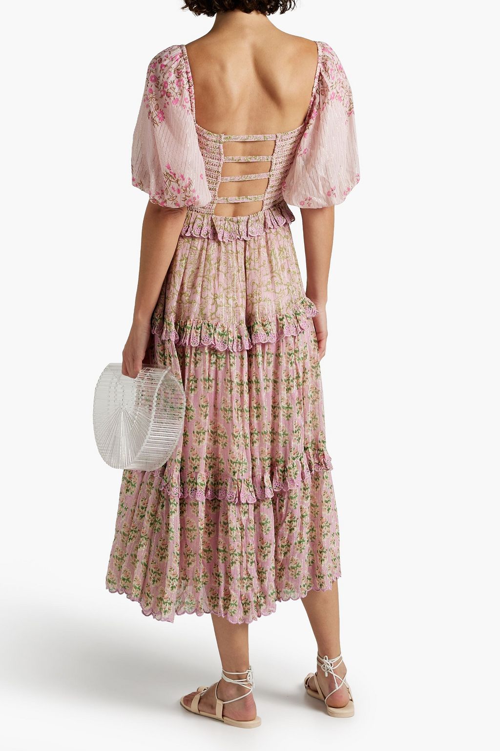 zara jacquard midi dress