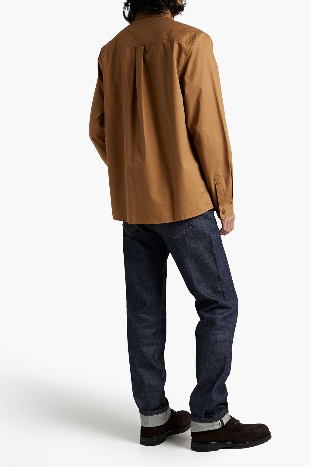 SUNSPEL Cotton-twill shirt