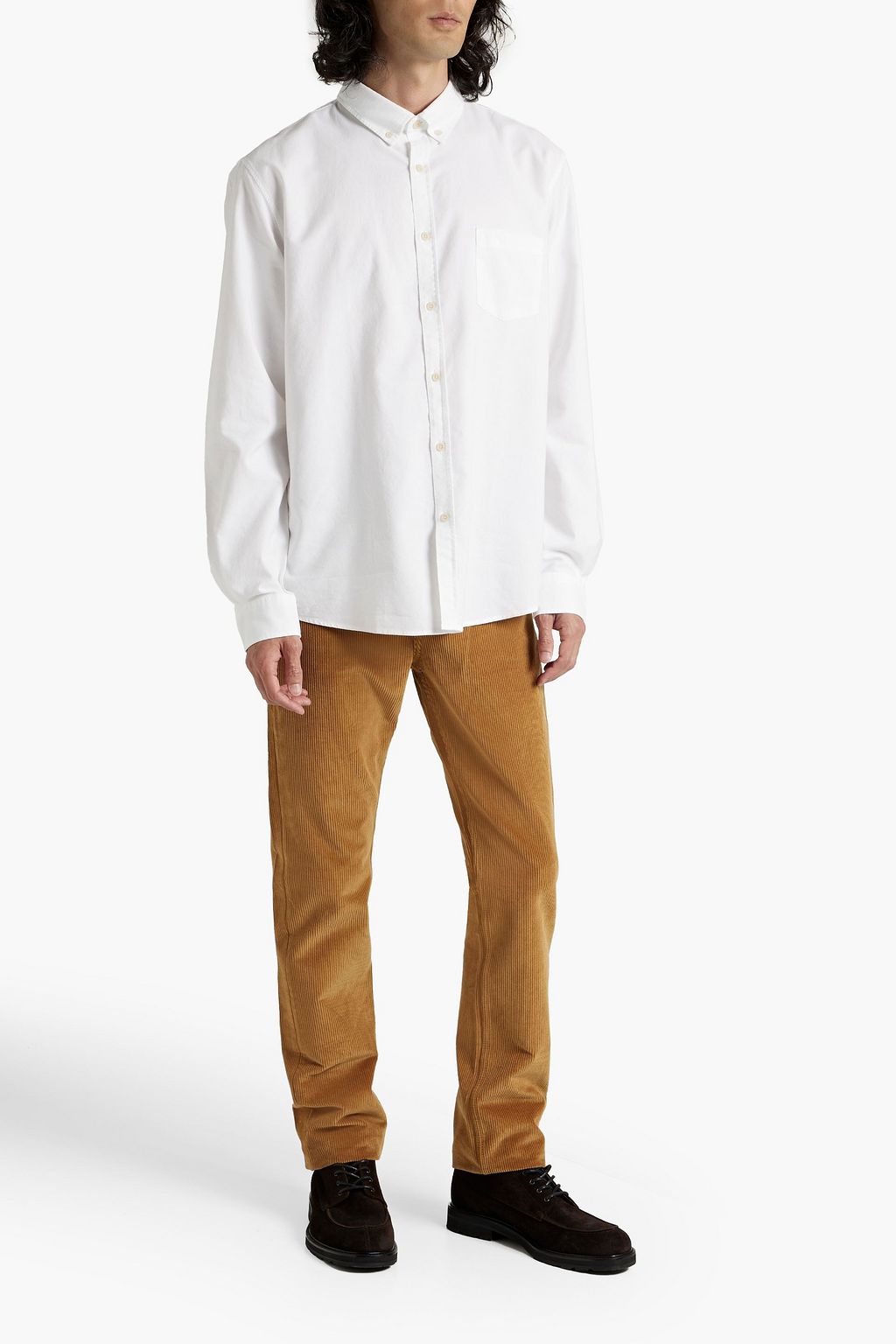 SUNSPEL Cotton-twill shirt