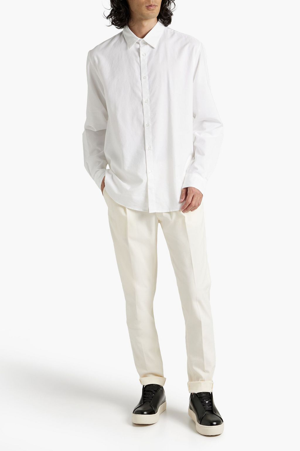SUNSPEL Cotton Oxford shirt