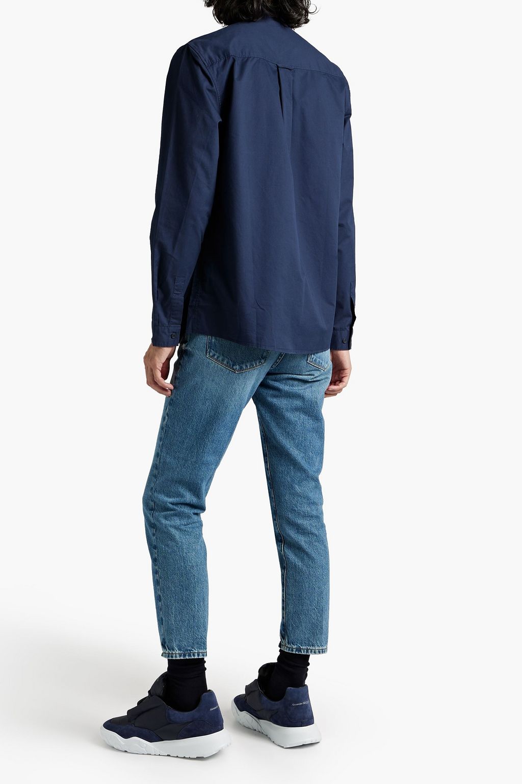 SUNSPEL Cotton-twill shirt