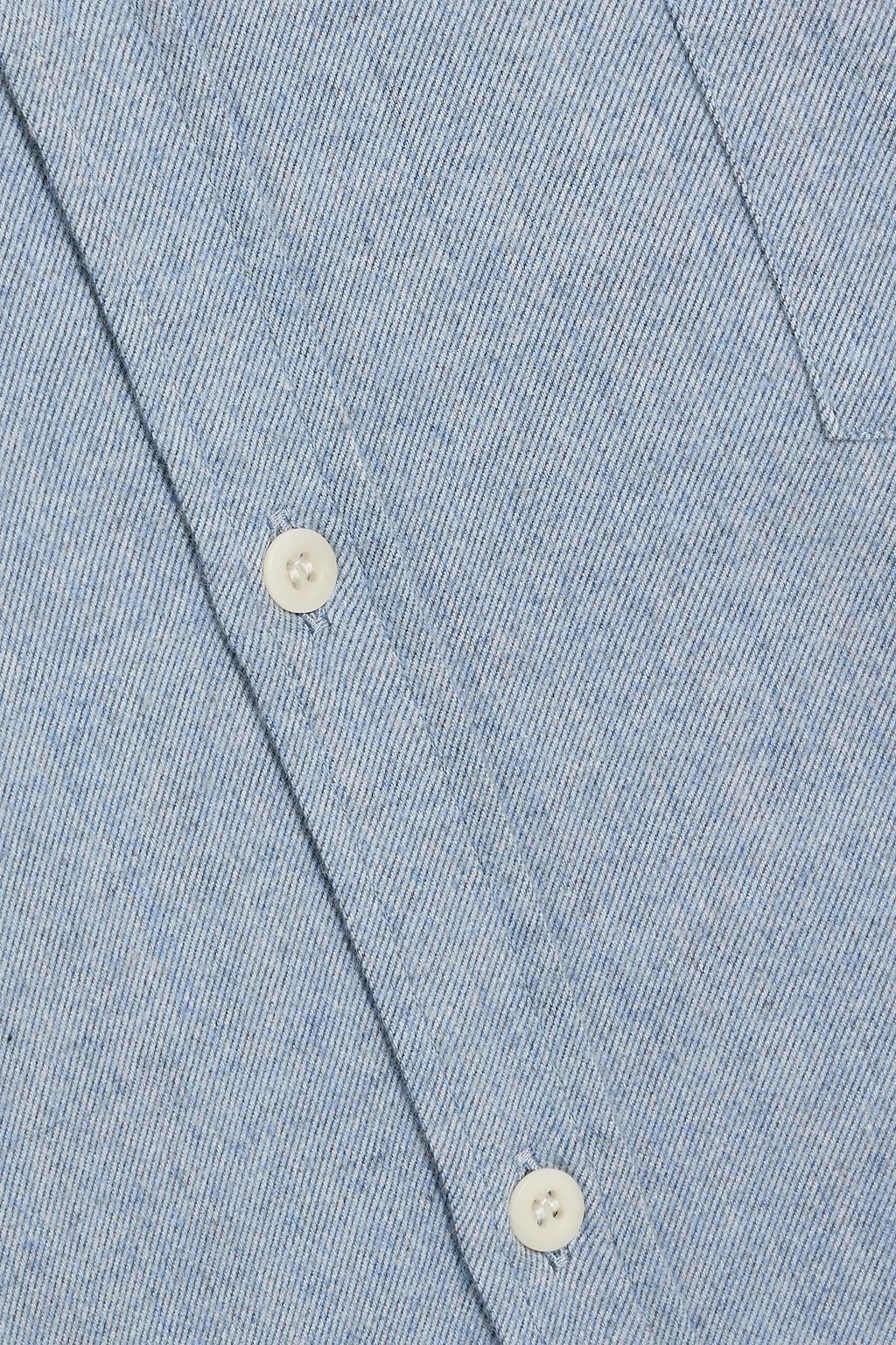SUNSPEL Cotton-twill shirt