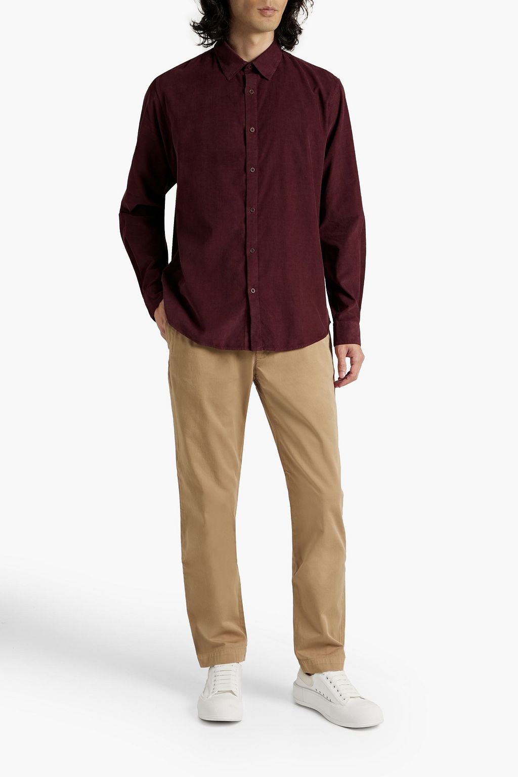 SUNSPEL Cotton Oxford shirt
