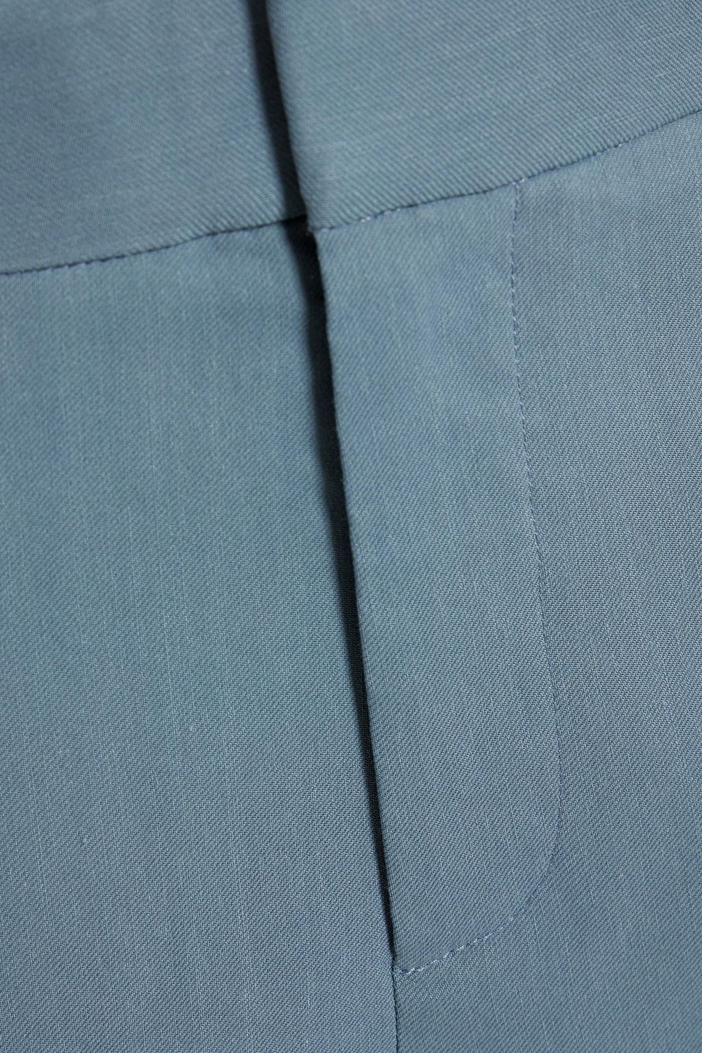 TIBI Twill straight-leg pants