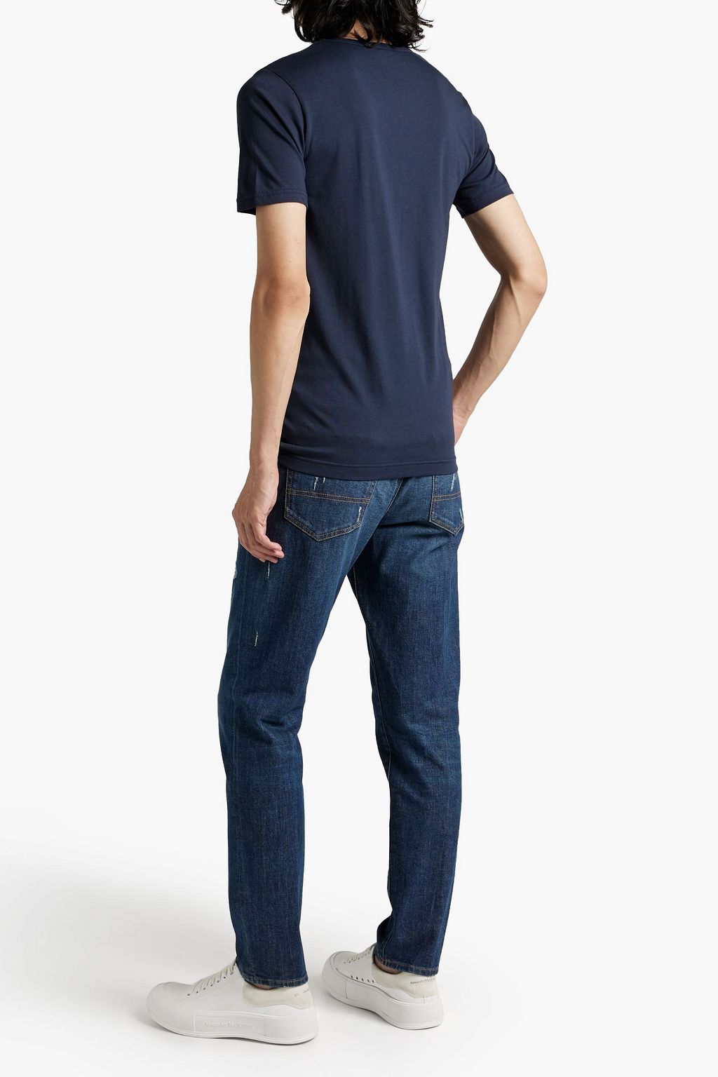SUNSPEL Cotton and modal-blend jersey T-shirt