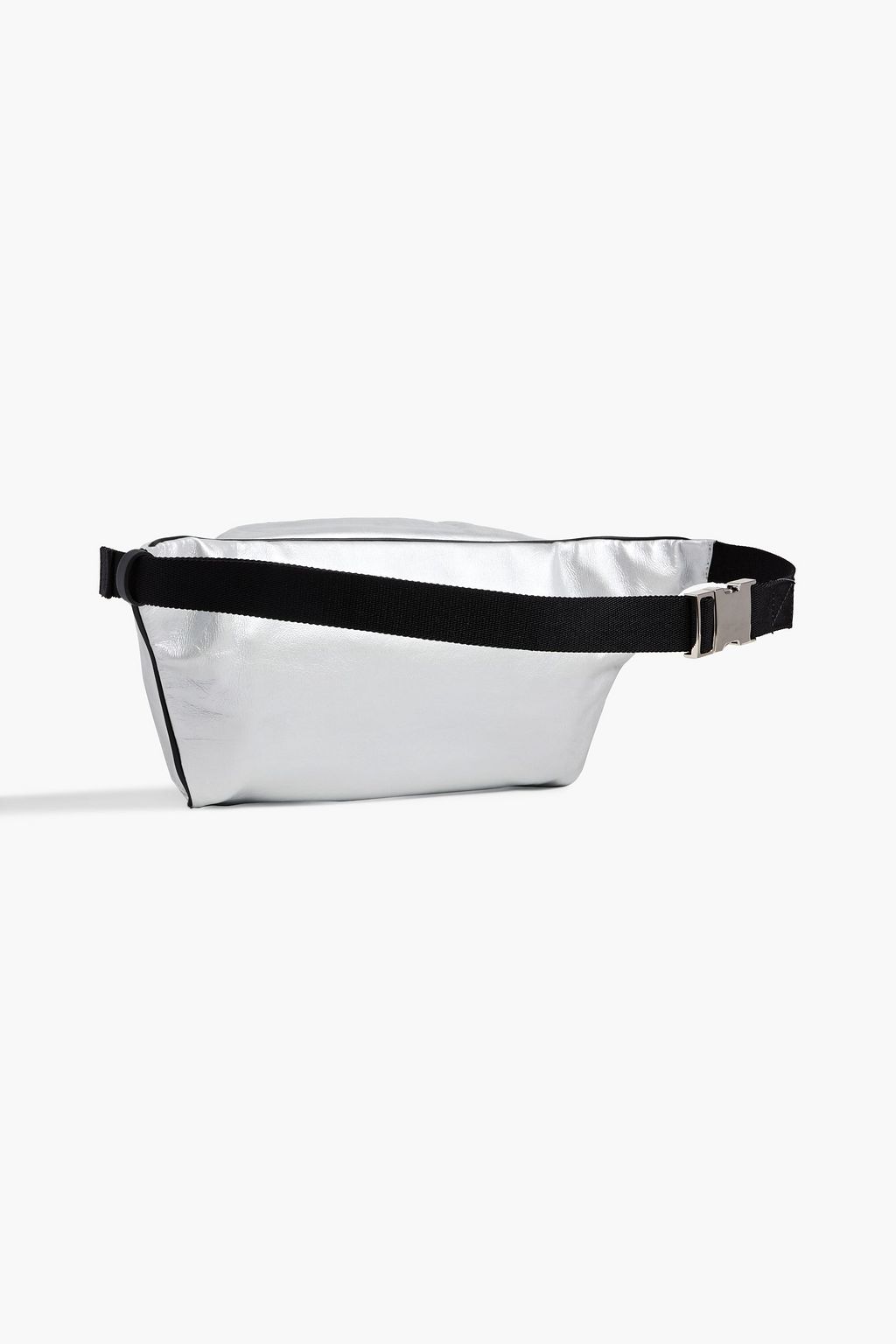 VALENTINO GARAVANI VRING metallic textured-leather belt bag