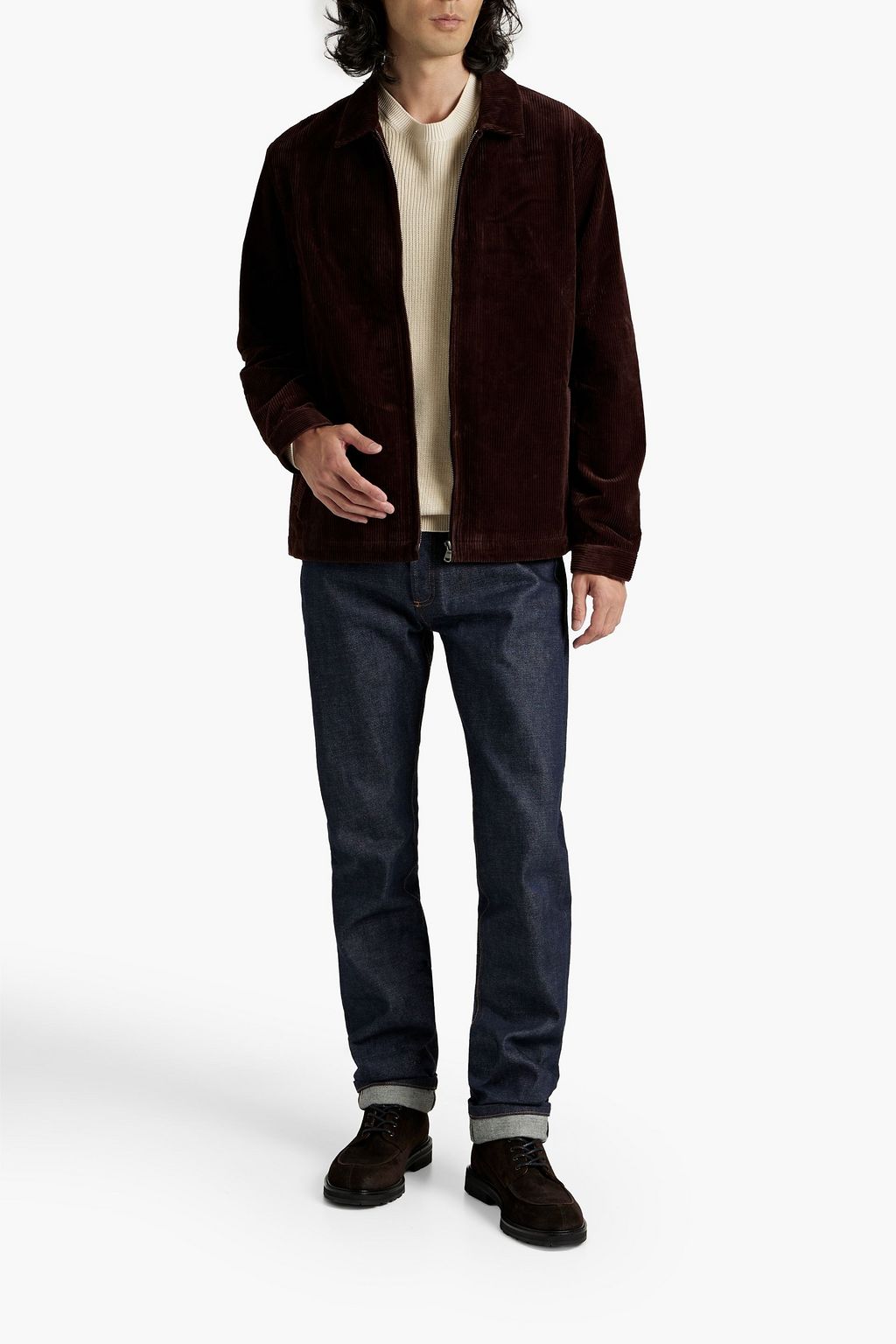 SUNSPEL Cotton-corduroy jacket